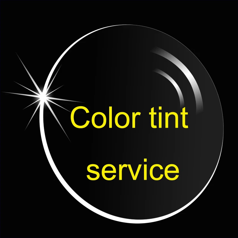 Sunglasses lens color tint service  gradient color tint service