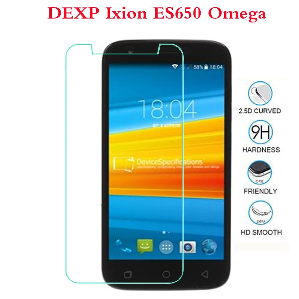 DEXP Ixion G155 Tempered Glass For DEXP Ixion G155 EL150 M250 EL350 ES650 Screen Protector Explosion-proof Phone Protective Film