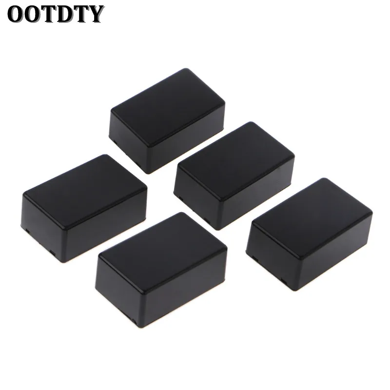 OOTDTY 5Pcs New Plastic Electronic Project Box Enclosure Instrument Case DIY 70x45x30mm