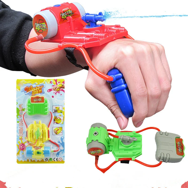 1 hộp ABS Cổ Tay Spider man Súng Nước Vẩy Nước Pistol Shooter cho Bơi tắm Hồ Bơi và Bãi Biển outdoor fun thể thao đồ chơi