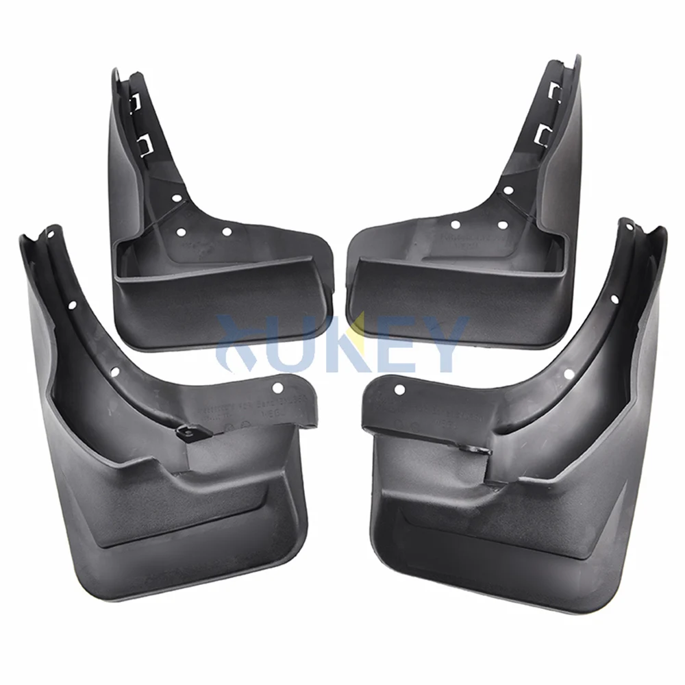 Accessories Mud Flaps For Benz M Class ML W166 2012-2015 ML300 ML350 ML500 W/Running Board Mudflaps Splash Guards 2013 2014