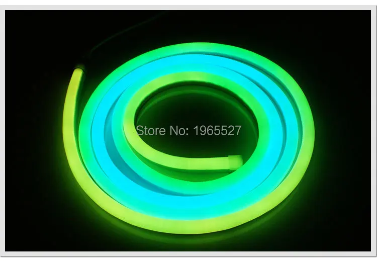 AC 110V RGB LED Neon Light Flex flexible strip 5050 smd RGB color,60leds/m; Waterproof IP68