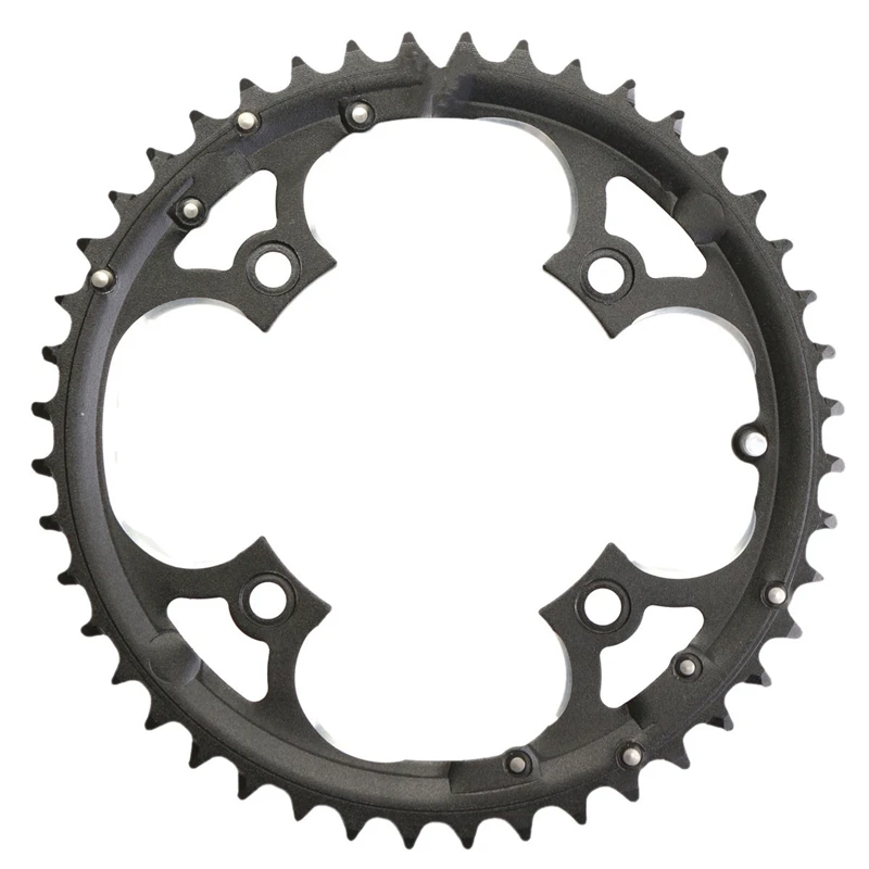 48T Chainring 7/8/9 prędkości korba węgla stalowy rower mechanizm korbowy łańcucha pierścień MTB szosowe koło łańcuchowe dla Shimano SLX XT