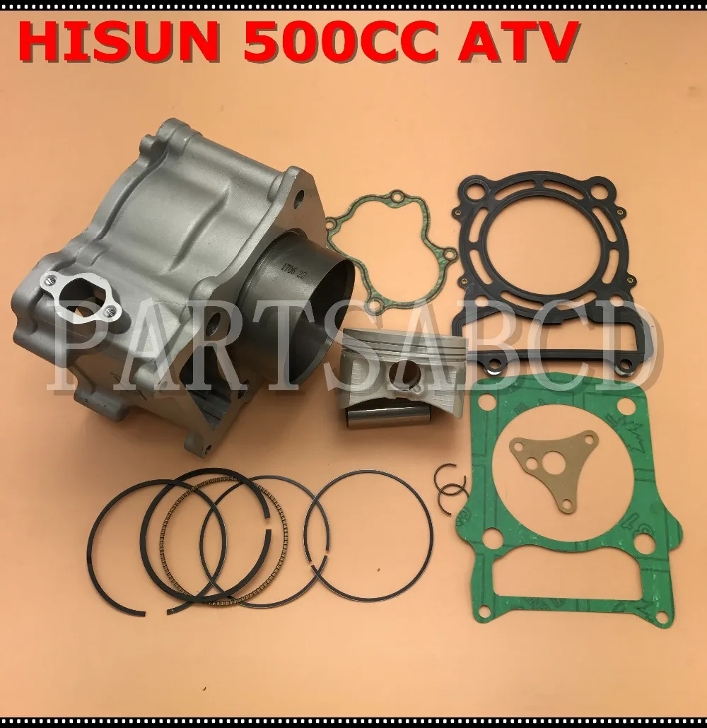 

HISUN 500CC HS500 ATV Quad Cylinder with Piston Ring Pin Gaskets Sets