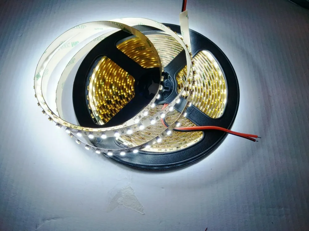 

DC12V brightness 5mm 3528 LED Strip 600led White/Warm White NoWaterproof LED Tape Flexible Light 5m/roll decoration indoor used