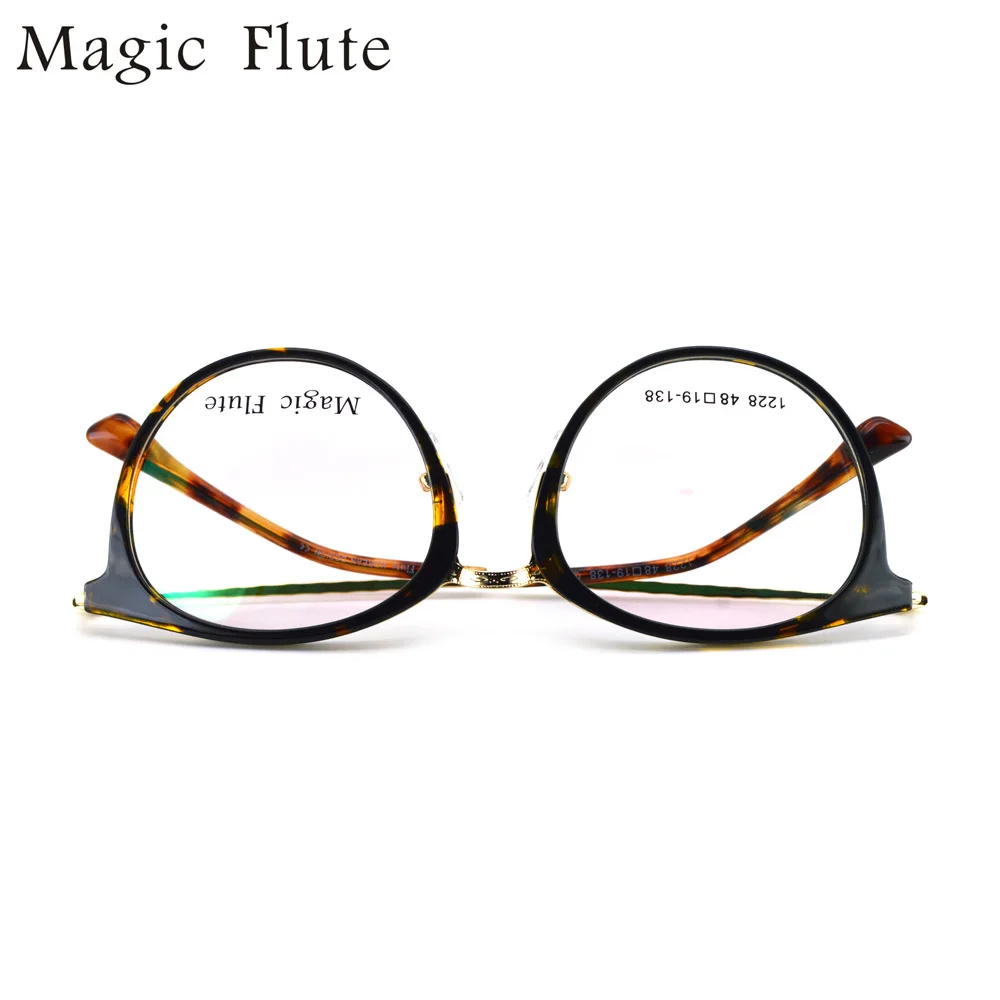 Vintage TR90 Glasses with metal optical frames eyeglasses Full frame for Men or women fashion prescription Eyewear 1228