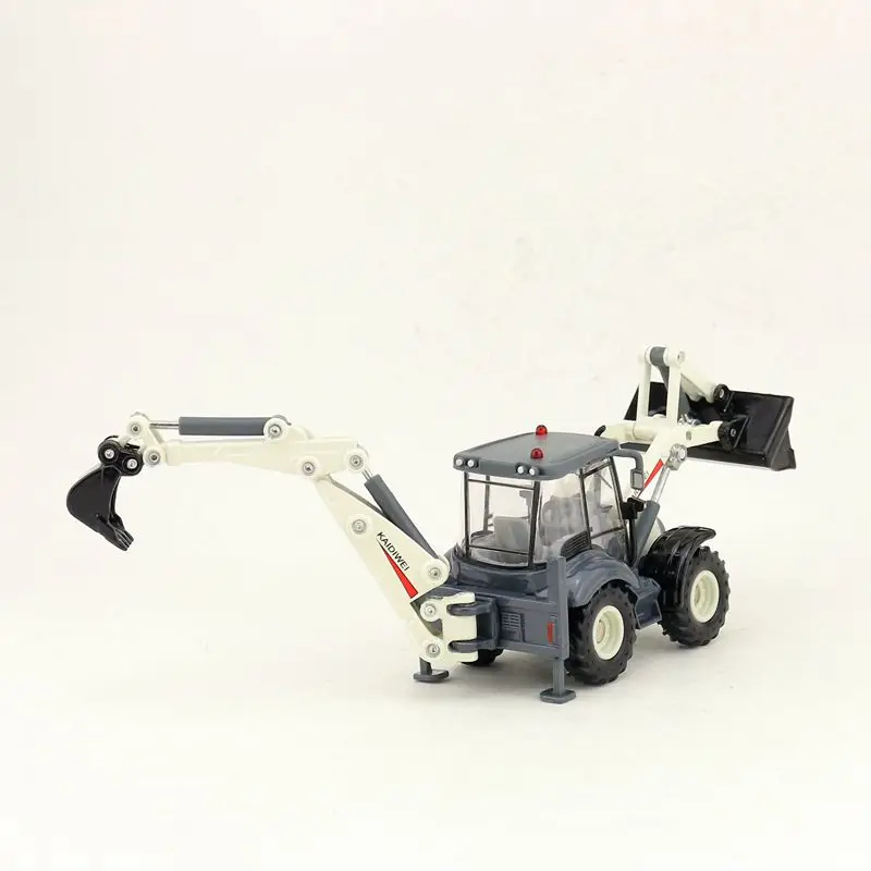 Exquisite 1:50 two-way forklift & excavator alloy model,simulation metal engineering model,children\'s fun toy gift,free shipping