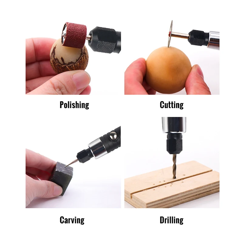 Dremel Tool Mini Electric Engraving Pen Carving Tool With Polishing Accessories 15000RPM Electric Nail Drill Machine