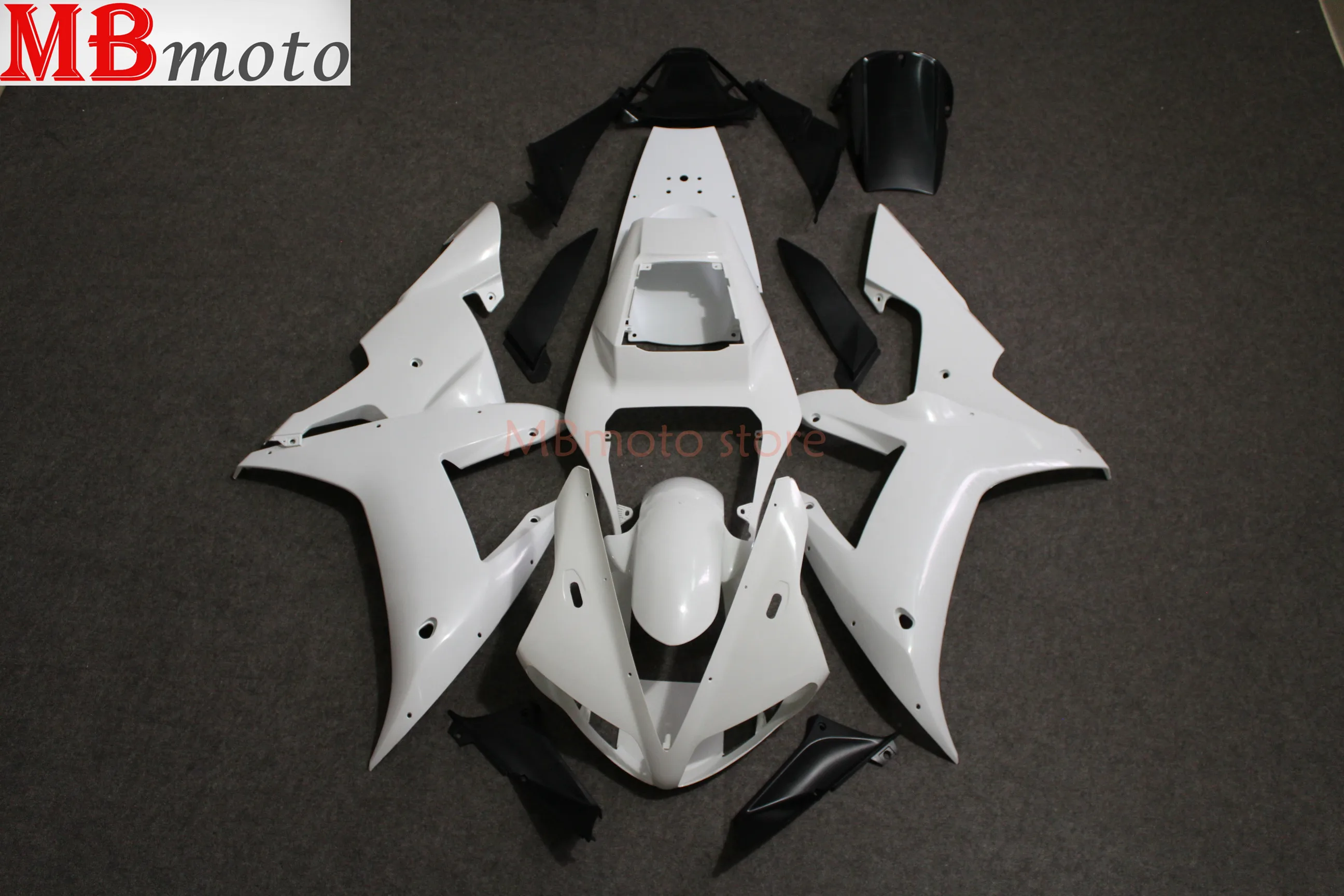 Motorcycle fairing set with unpainted for yamaha YZFR1 02 03 yzf-r1 2002 2003 YZF1000 ABS injection molding fairing set