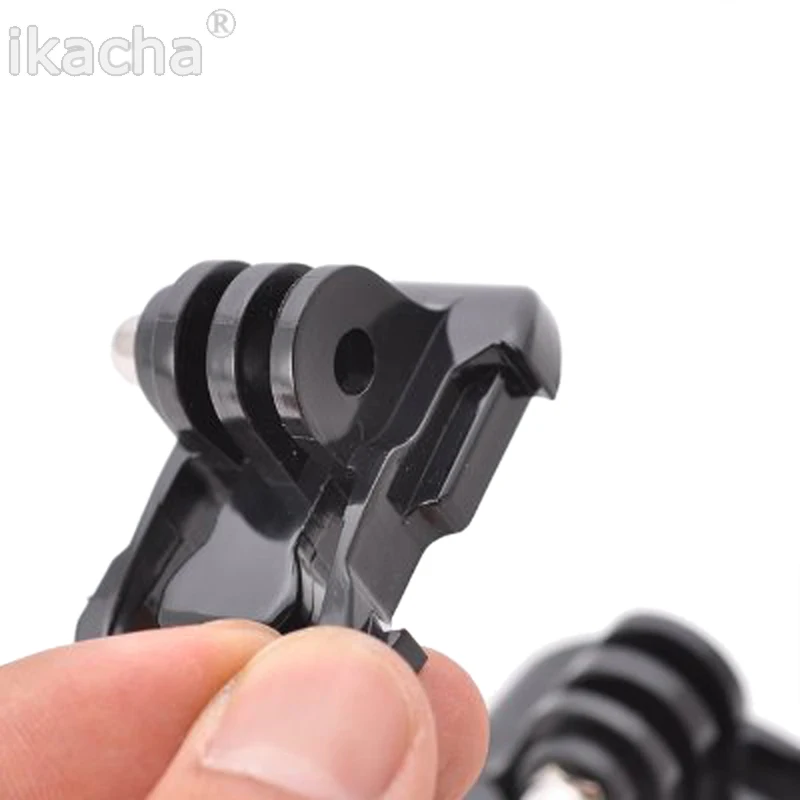 퀵 릴리스 버클, 고프로 히어로 카메라 용 기본 마운트 플랫 버클 베이스 헬멧 가슴 스트랩 마운트 어댑터, 2 개입