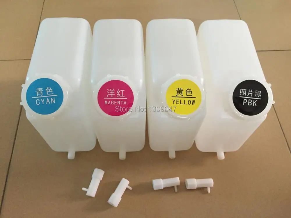 

Good quality 4pcs/lot ink bottle for Mimaki Roland Mutoh large format printer