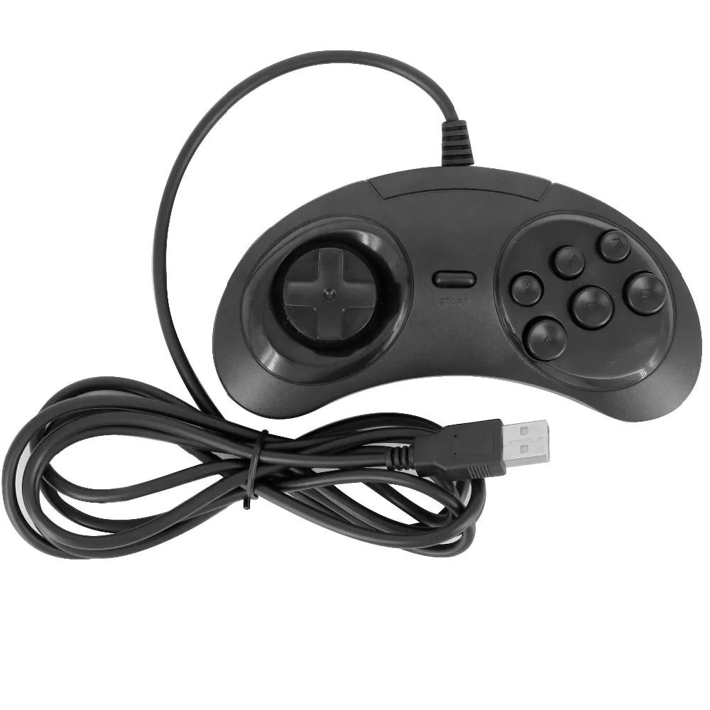 ViGRAND VPLAY 3 Pz Wired USB Joystick Per PC Computer Per Snes PC USB Gamepad Gioco Per Nes Per Sega Controller di Gioco Joypad