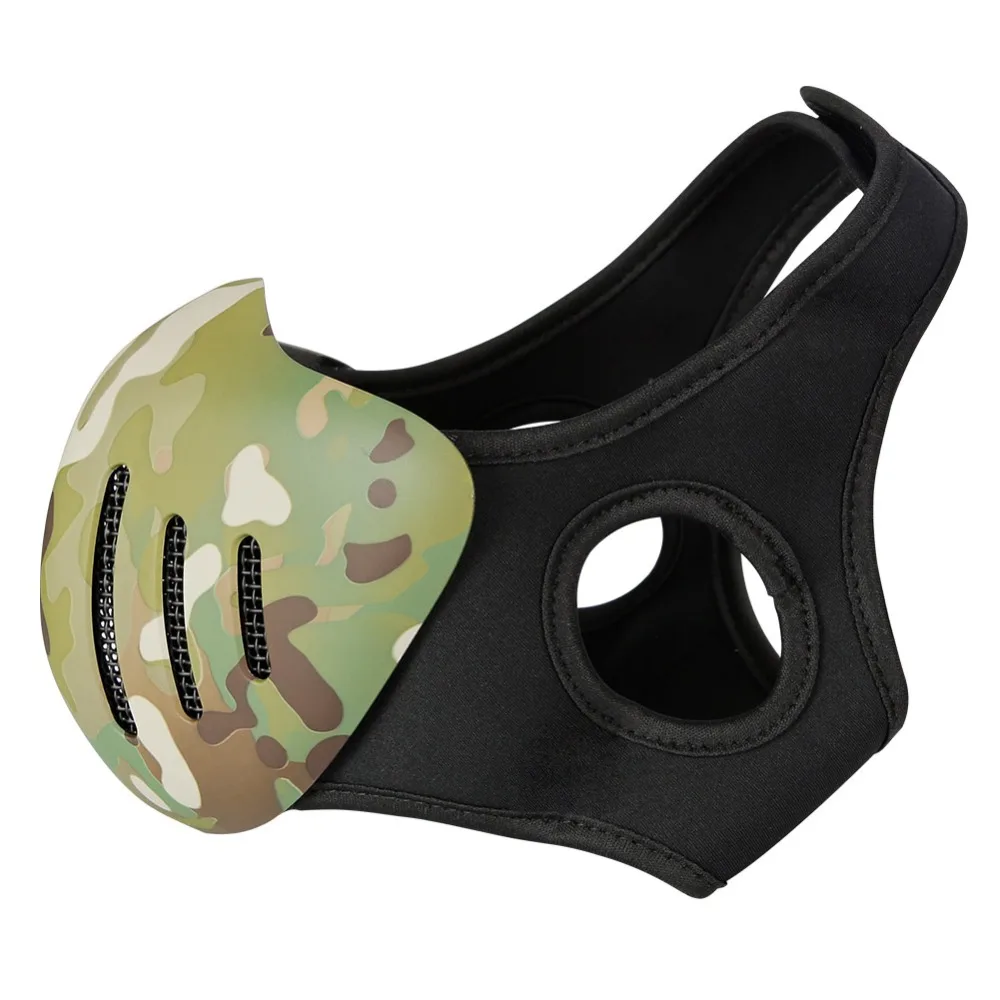 WosporT-máscara táctica Airsoft Glory Knight, máscara de media cara para casco rápido, militar, CS, accesorios para Paintball