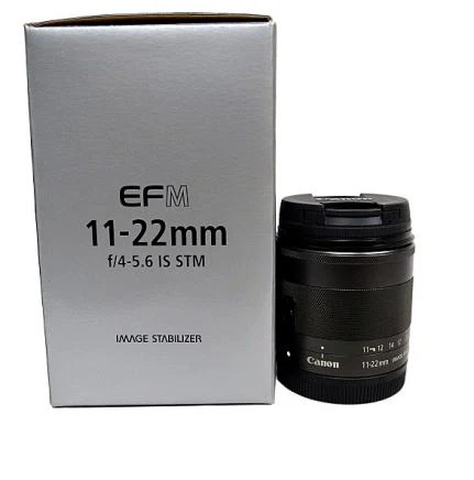 

New Canon EF-M 11-22mm f/4-5.6 IS STM Lens ( Retail Box )