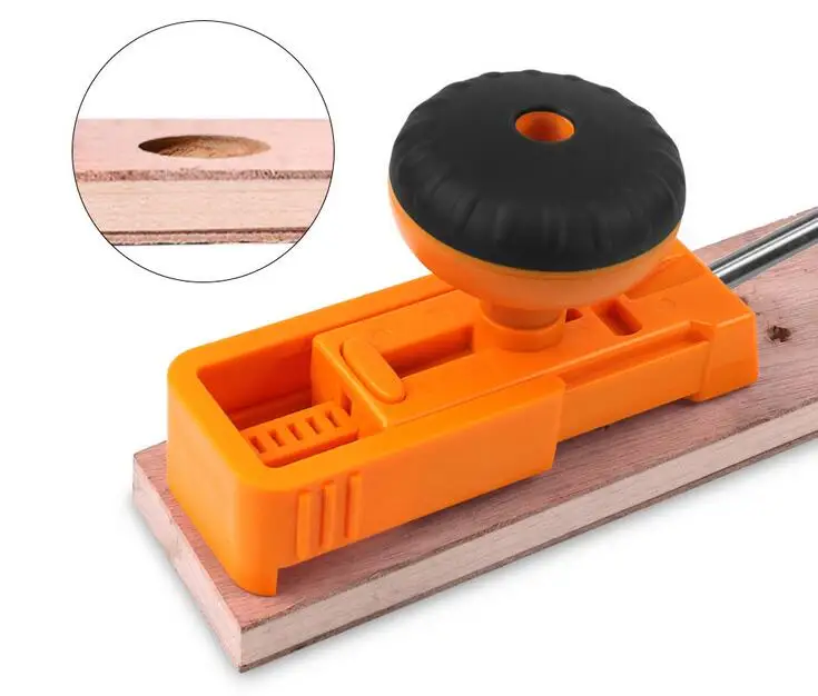 Pocket Hole Jig Kit Wood Hole Saw Locator for Punching Woodworking Tools