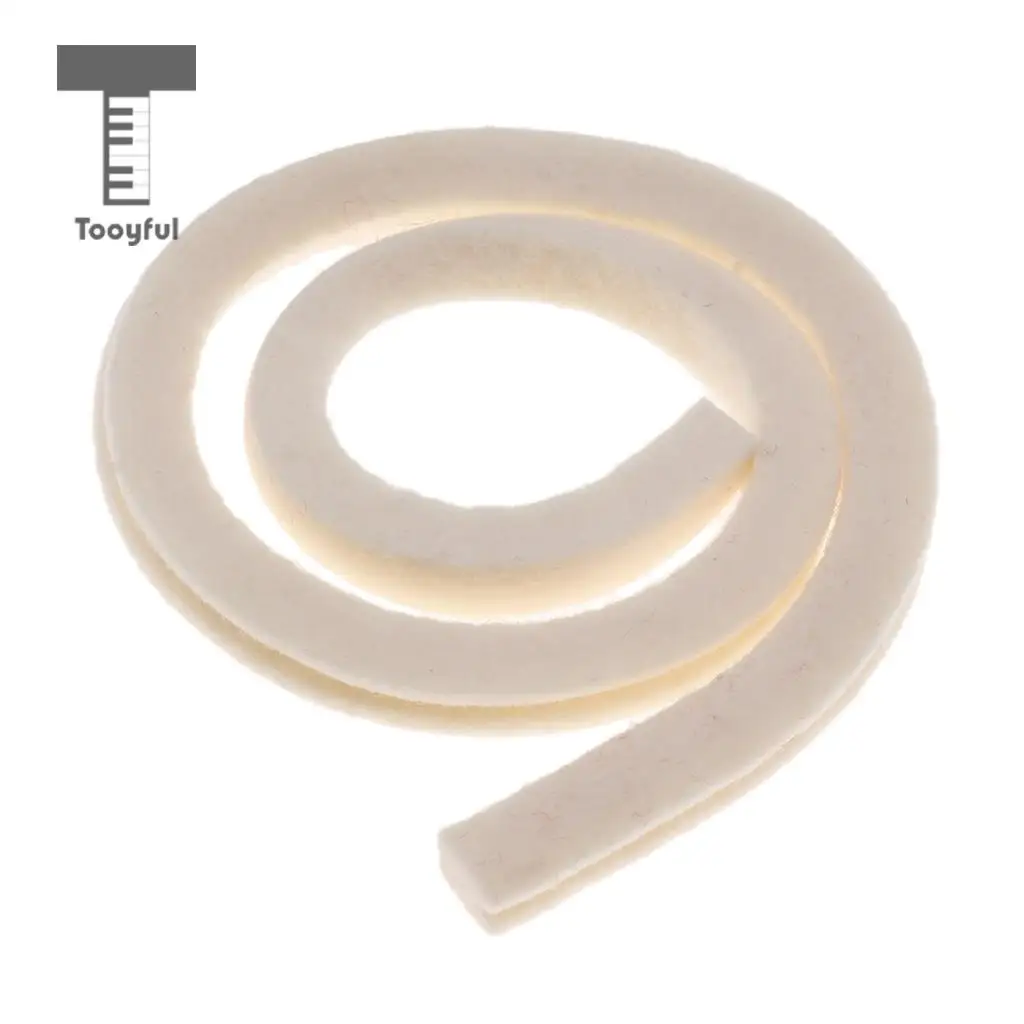 Tooyful White Grand Piano Damper Lifter Felt for Trichord 3 String Notes Piano Repair Replacement Parts