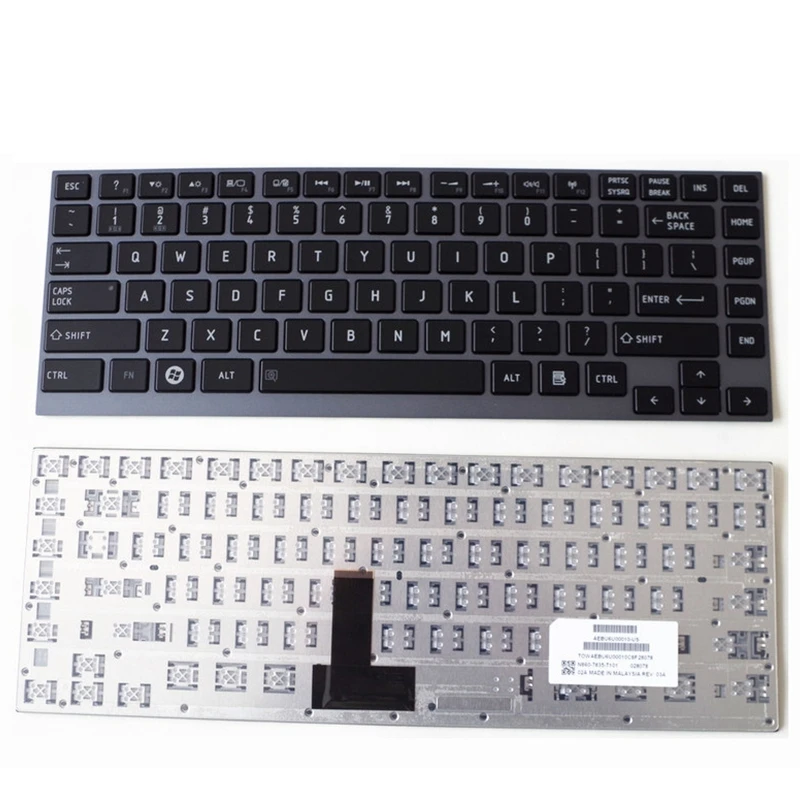 

US English keyboard for Toshiba Satellite U800W U845 U900 U845 U920 U920T U925 U940 Z935 U835 Z835 R835 R700 U800 KB