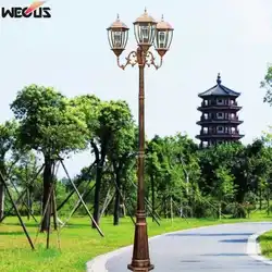 (H≈2.8M)European Outdoor Garden Light Engineering Garden Light Garden Road Lighting High Pole Street Light