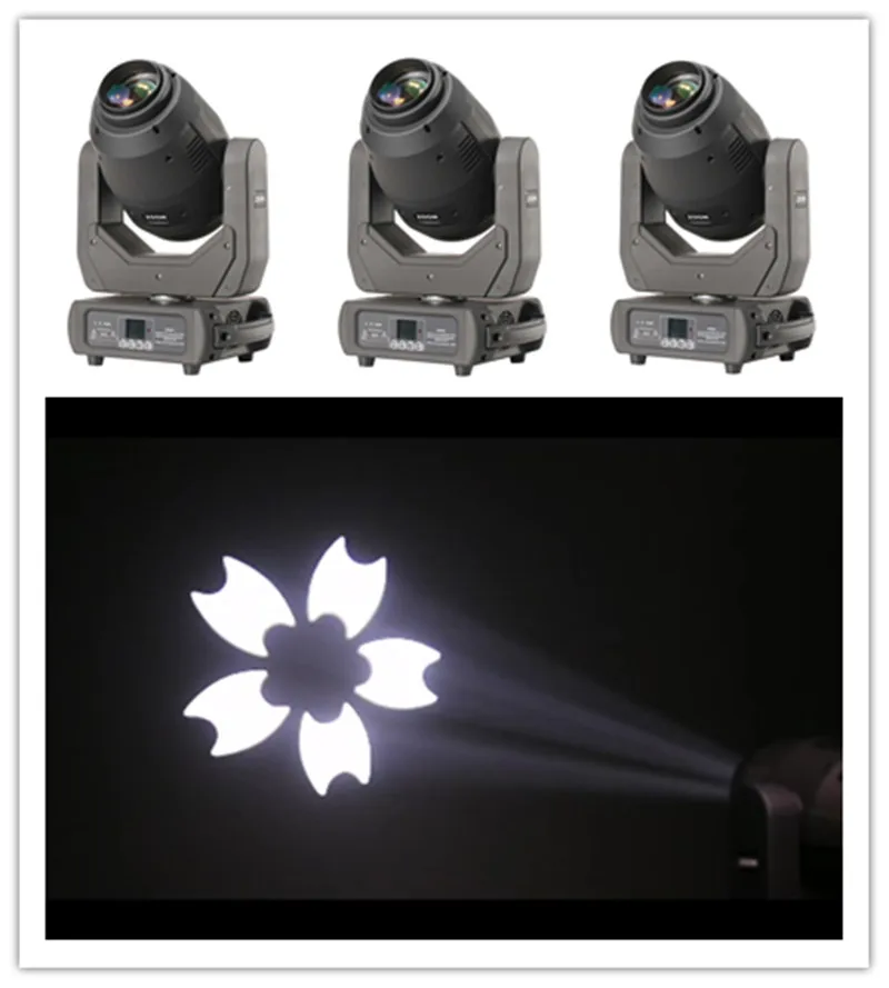 2 pcs DMX cheap high lumens DJ sharp disco party 250 led spot light 250w LED spot moving head light