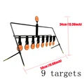 9 target plates