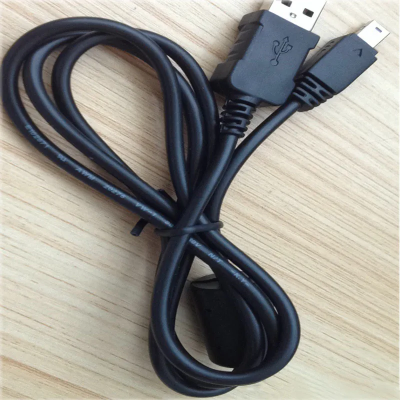 USB Data Cable Camera Data Pictures Video Sync Transfer Cables for Casio Exilim EX-S10 EX-S12 EX-Z80 EX-TR200/150 ZR300/1200