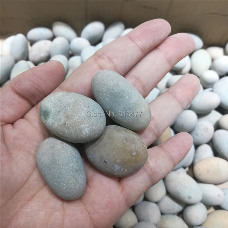 5pcs/lot Landscaping pebble stones natural raw rough Luminous stones for sale