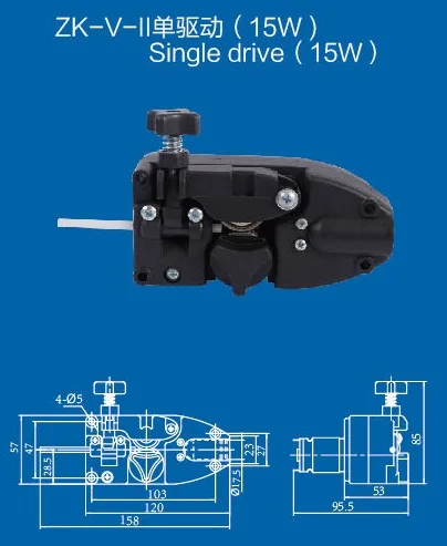 12V  24V DC Light Duty MIG Wire Feeder Assembly Wire Feed Machine For Mig Welder Welding Torch