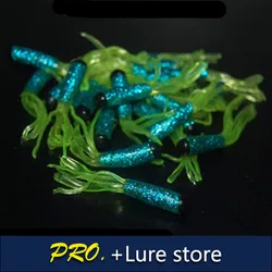 Señuelo Tube Jig 5cm – Silicona blanda para lubina