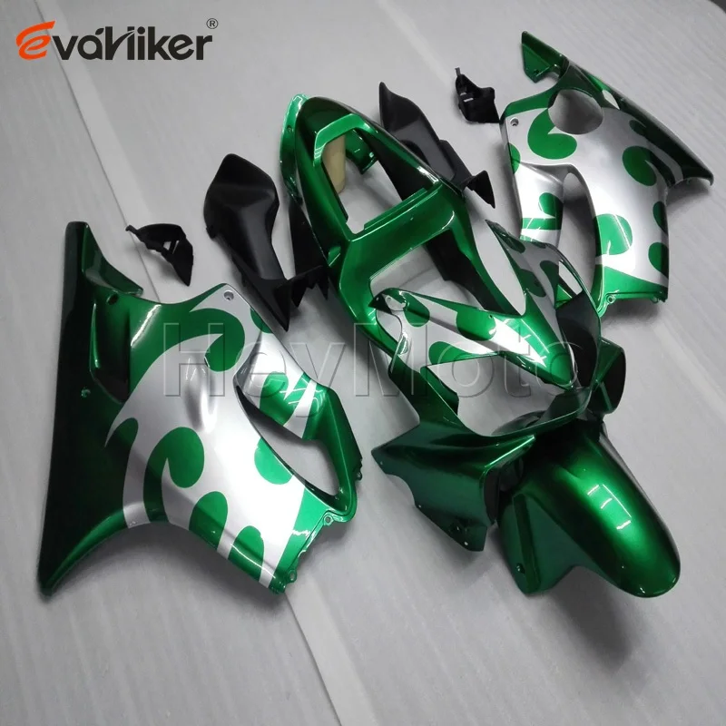 ABS fairing for CBR600F4i 2001 2002 2003 green CBR 600 F4i 01 02 03 motorcycle bodywork kit Injection mold