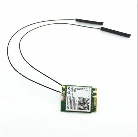 A pair of IPEX MHF4 2. 4G 5G wifi antennas for Intel 7260 7265 3165 AC N5321 EM7345 GOBI5000 NGFF card 18.5cm/7.2 inches EM7355