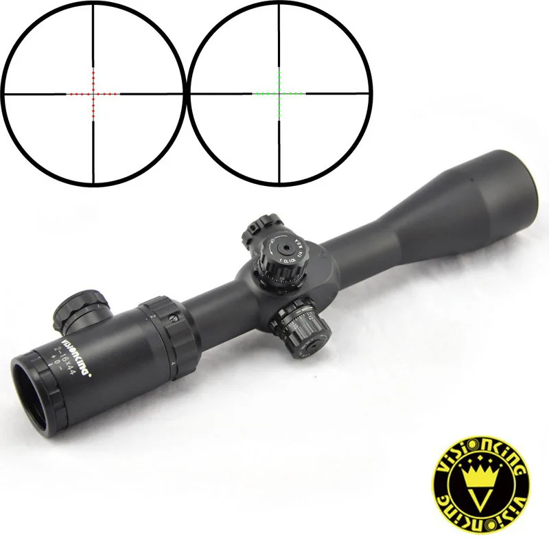 Visionking Side Focus 2-16x44 Hunting Rifle Scope Mil-Dot Illuminated Long Range Turret Lock High Shochresistant Optical Sight