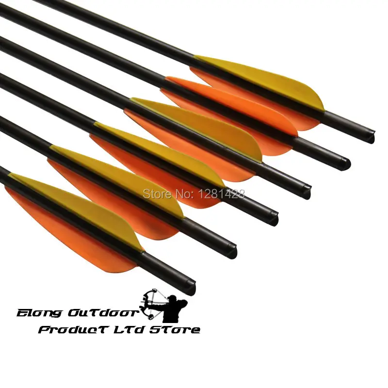 12Pcs Hybrid Carbon Crossbow Bolt 18