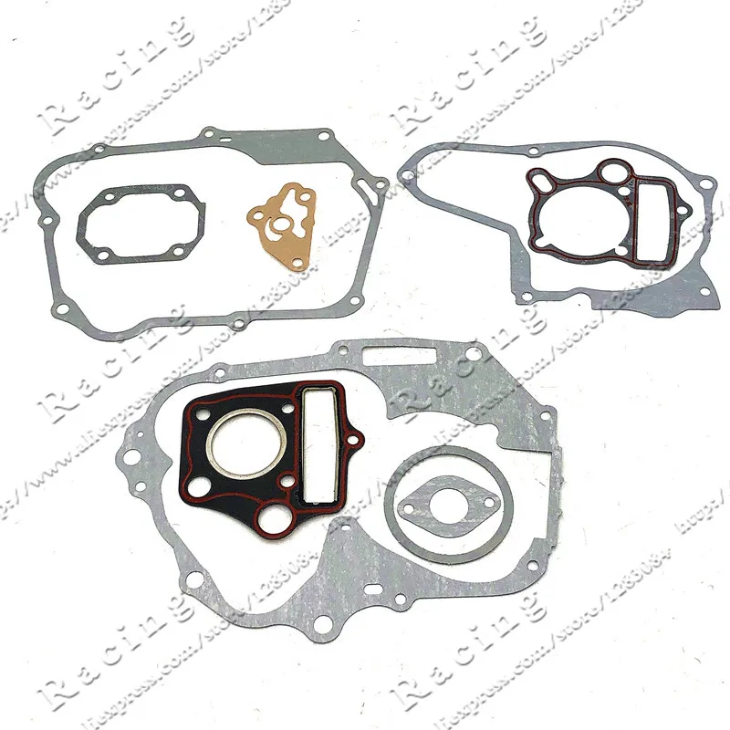 Motor Compleet Pakking Set Voor 70cc 90cc ATV Dirt Bike & Go Kart met 70cc 90cc Horizontale Motor, bodem starter motor.