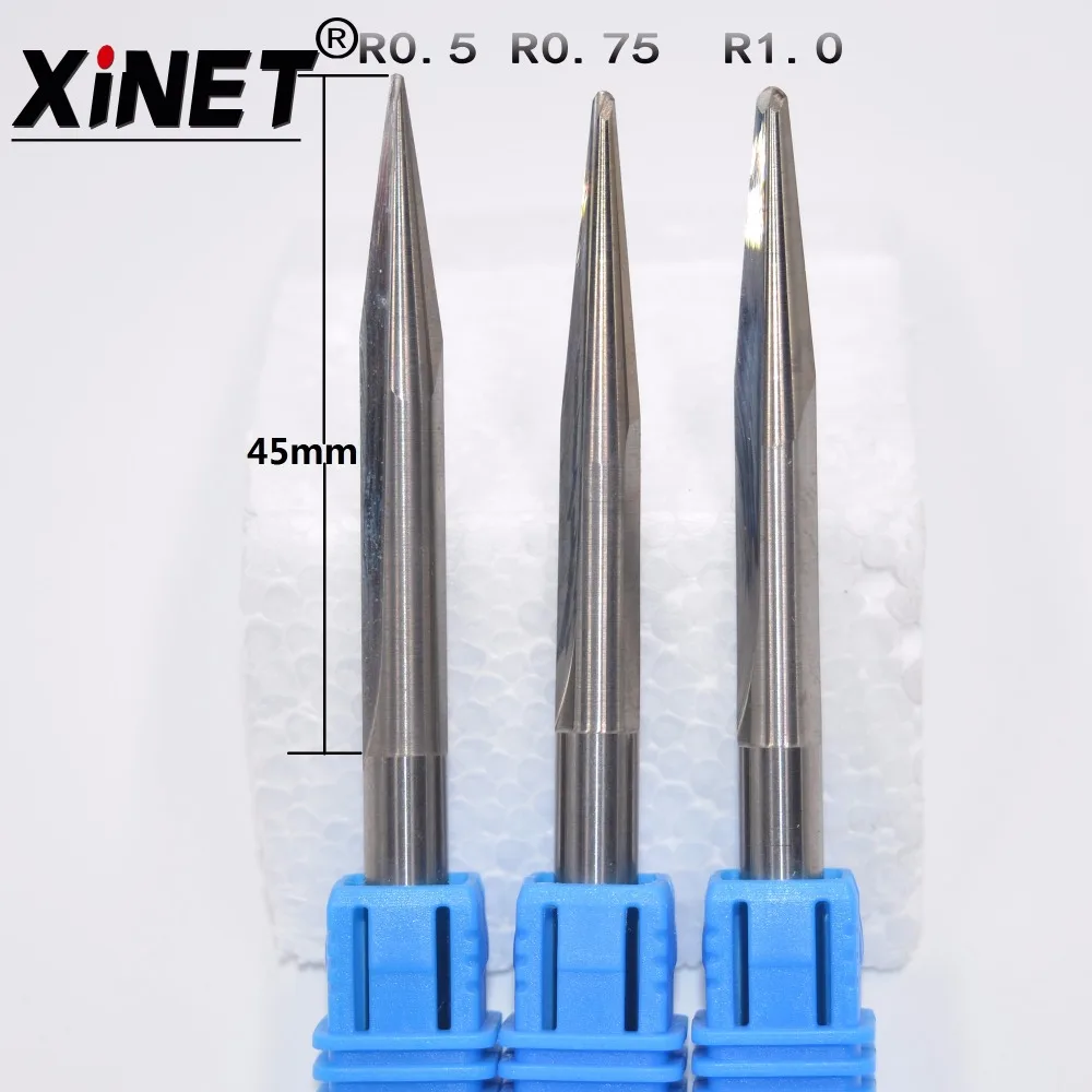 

6mm*70L,Freeshipping,CNC Solid Carbide Milling Cutter,tapered ball nose end mill,woodworking tool,relief sculpture