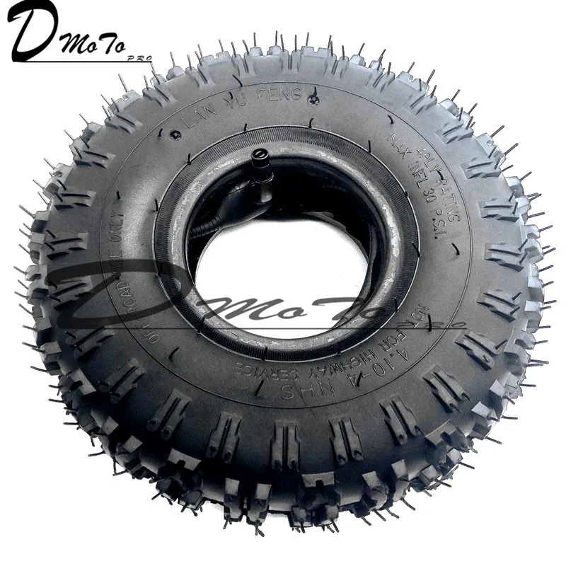 4.10/3.50-4 410/350-4 ATV Quad Go Kart 47cc 49cc 4.10-4 Tire inner tube Fit All Models 3.50-4 4\