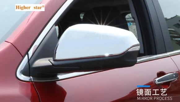 

Higher star ABS chrome 2pcs car side door mirror decoration protection cover for Chevrolet Equinox 2017-2022