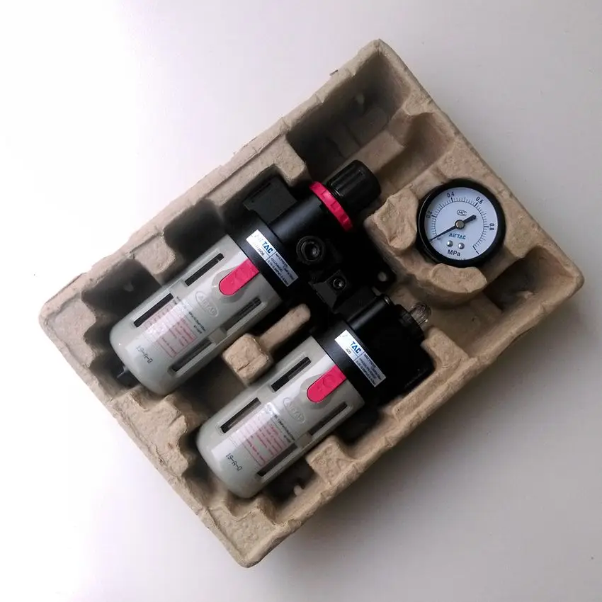

Original AirTAC BFC3000 Air Filter Regulator Lubricator Combinations 3/8''' Port Thread