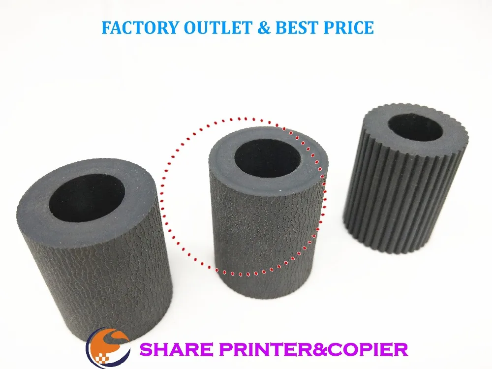 Paper Pickup Feed Separation Roller tire rubber 2AR07220 2AR07230 2AR07240 for Kyocera KM1620 1650 2020 2050 3035 3040 4030 5035