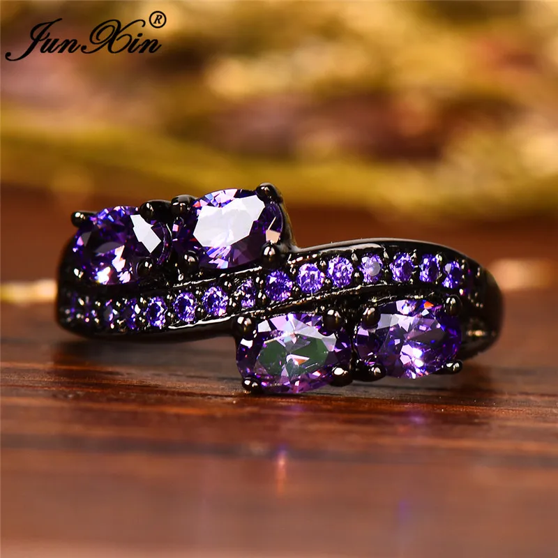 10 Colors Boho Female Girl Purple Oval Fashion Black Gold Color Vintage Green Blue Red Pink Wedding Jewelry For Women