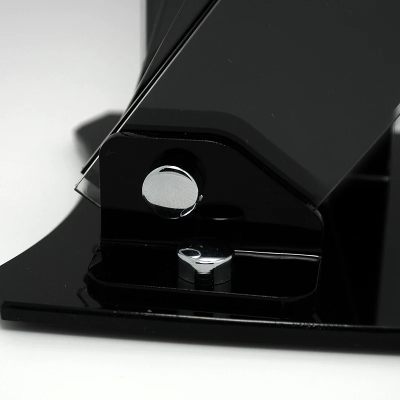 Acrylic Kichen Knife Holder for Ceramic Knife 3\'\' 4\'\' 5\'\' 6\'\' inch Knives with peeler Storage Cutlery Stand Block Tool Set Blac