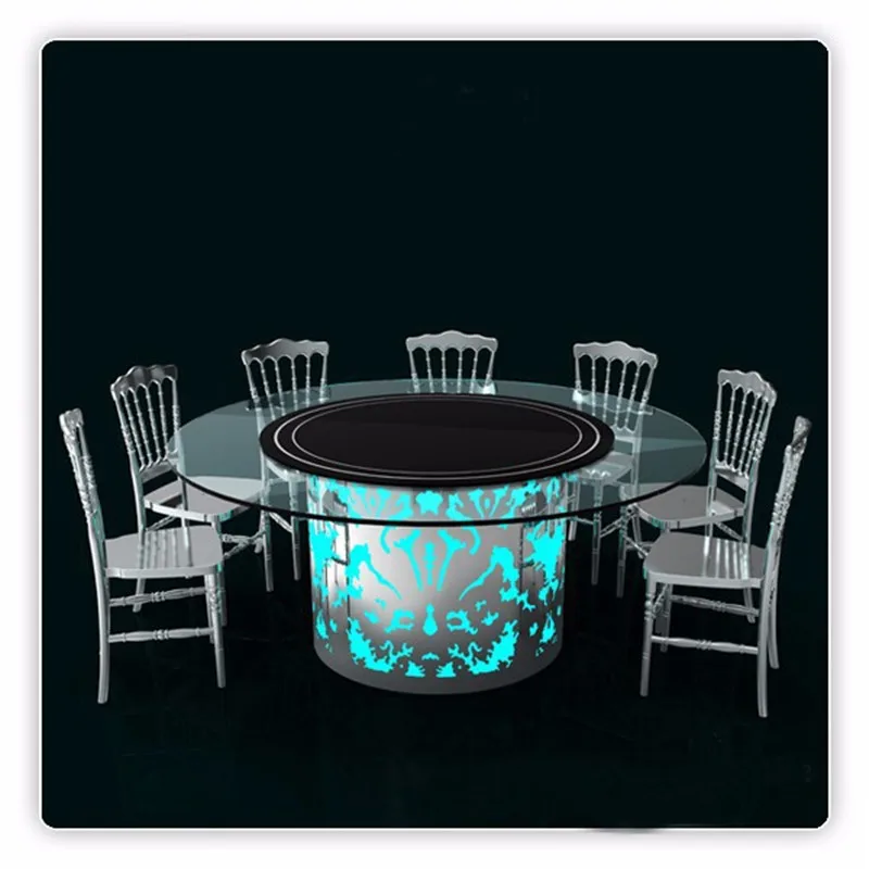 (1pieces/ lot) Under Table Cloth Lighting Remote LED Furniture Light with 22 RGB SMD5050 + 20 White LED for Home & Garden Decor