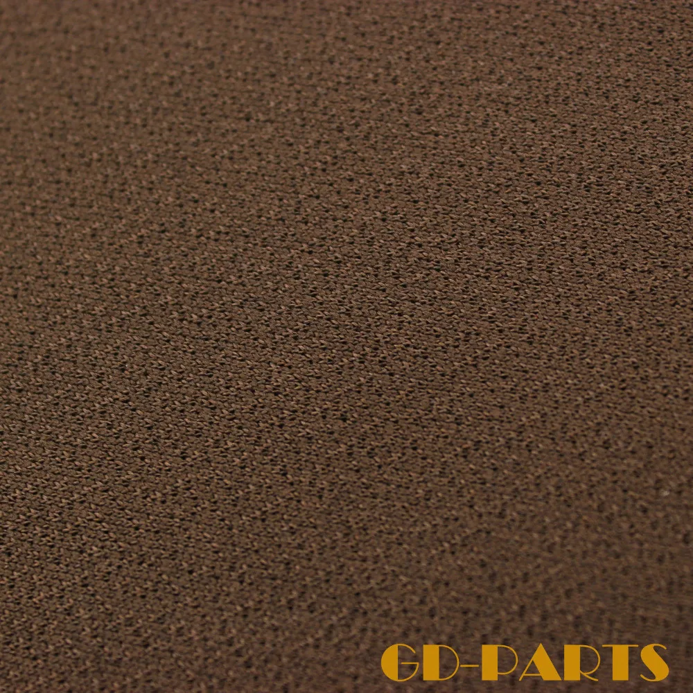 0.5x1.8 m/Lot สีน้ำตาล Acoustic Grill ผ้าป้องกันฝุ่นผ้าสำหรับเครื่องขยายเสียงกีตาร์ลำโพงตู้ด้านหน้า