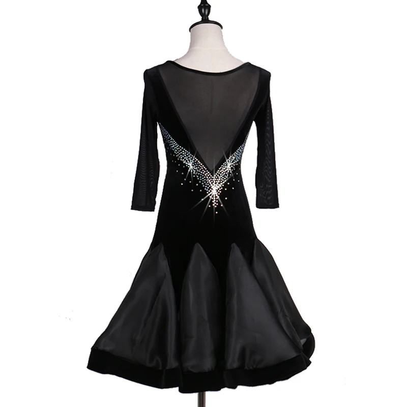 kids latin dance dress women latin dance dress latin salsa competition dress latin rhythm competition dress LQ061