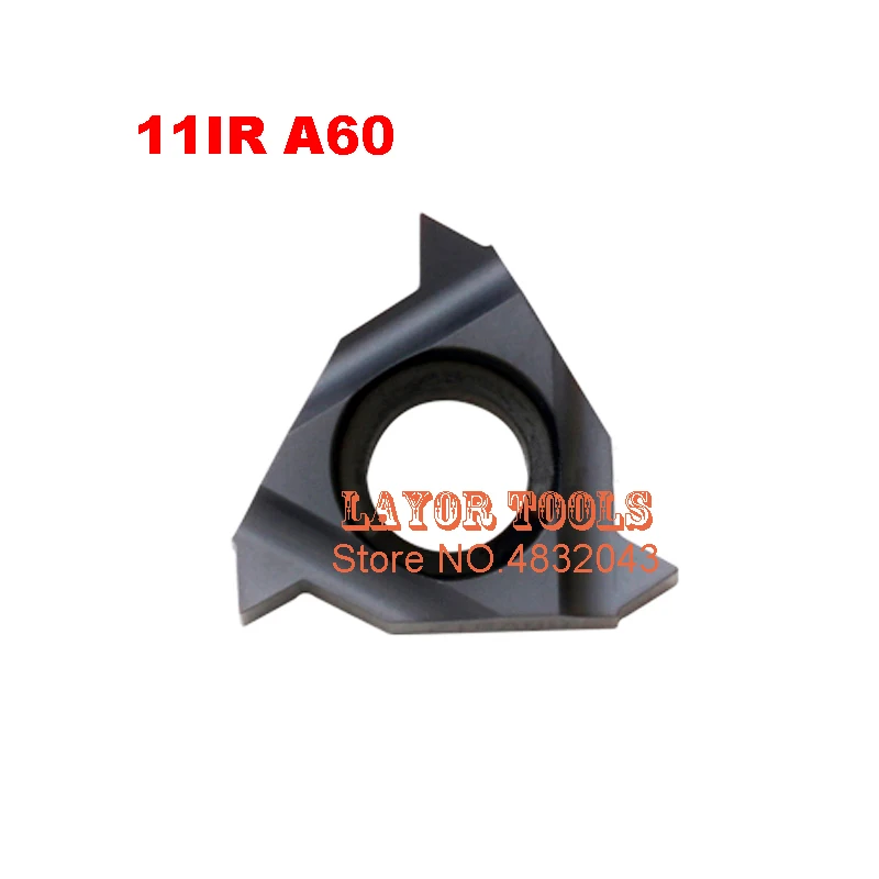 

10 pcs 11 IR A 60 ,Indexable Tungsten Carbide Threading Lathe Inserts for Threaded Lathe Holder,thread turning tool holders