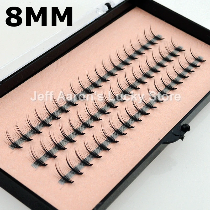 4 bandejas preto cílios postiços individuais falso vison olho cílios extensão beaury maquiagem ferramentas 14mm 12mm 10mm 8mm