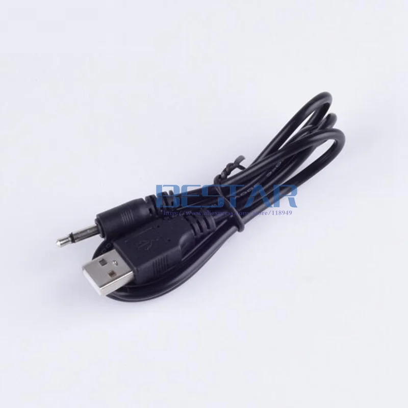 1m USB Jack Aux 3.5mm Mono Audio cable USB 3.5 mm jack 3.5 USB 2.0 to DC3.5mm 2A charging power cable 3FT