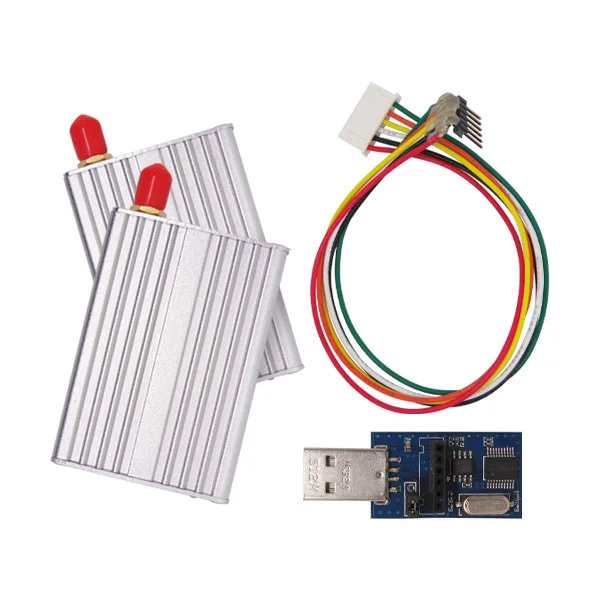 Imagem -02 - Jogos Lote rf Módulo Kit Sv652 Mais Antenas Mais Dongle km 433 868 Mhz Rs232 Rs485 500 mw rf Módulo Receptor Transmissor sem Fio 2