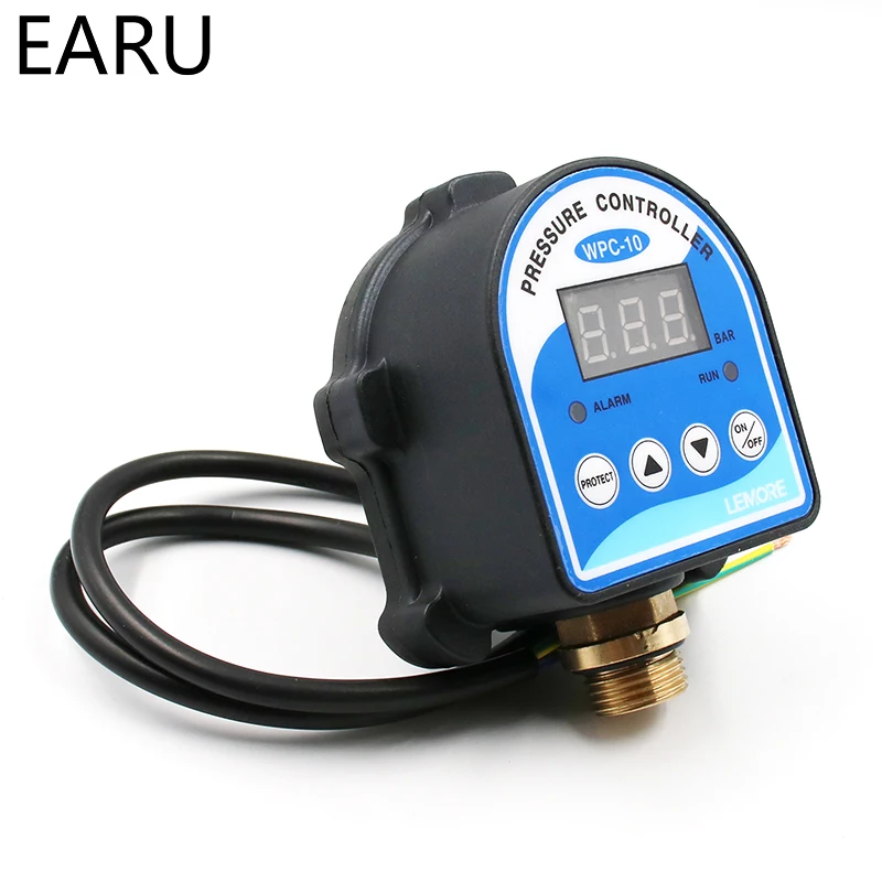 1pc WPC-10 Digital Water Pressure Switch Digital Display WPC 10 Eletronic Pressure Controller for Water Pump With G1/2\