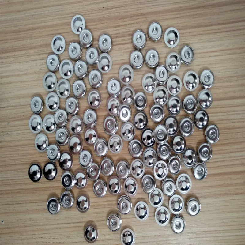 

2000pcs/Lot Medical ECG Snap Terminal Physiotherapy ECG Parts Metal Stamping Snap-Fastener Metal Buckle Wire Nickelplated