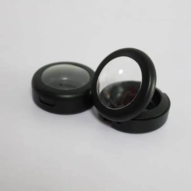 10g black eye shadow boxes / transparent skylight lid / plastic foundation empty jar / lipstick container F220